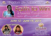 Faith to Win 15  Friday - Pastor Linda Hodge